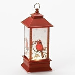 Red lantern w/cardinal led