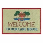 Welcome to out lake house rug