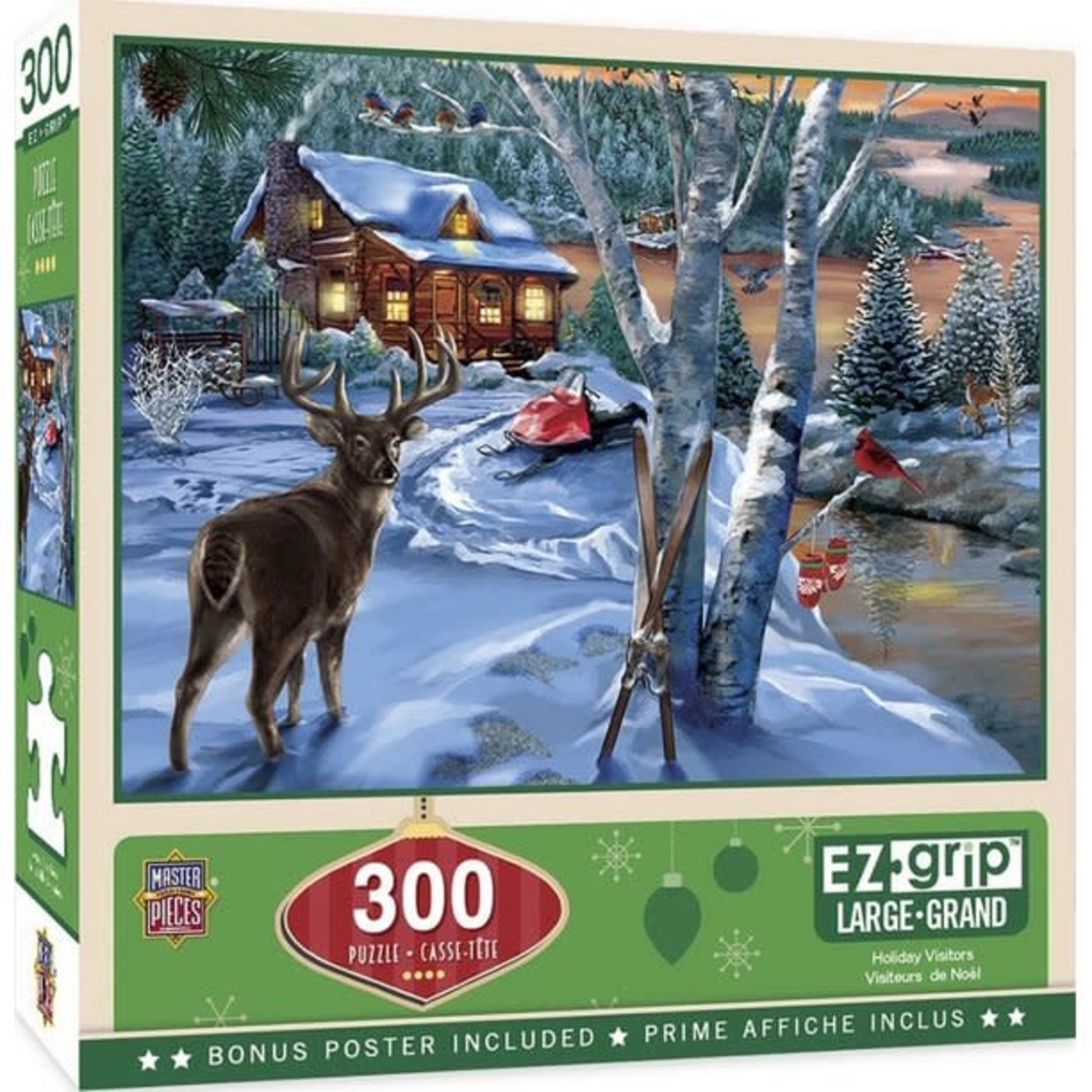 HOLIDAY VISITOR 300 PC PUZZLE