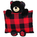 WOODSY NAPTIME BEAR PILLOW