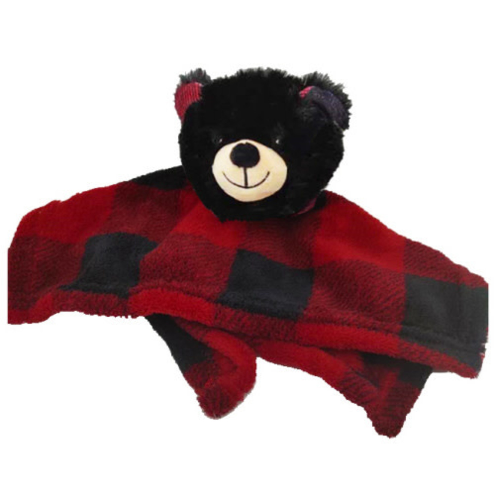 Woodsie baby blankie/blk bear