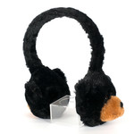 Furry adjustable bear earmuffs