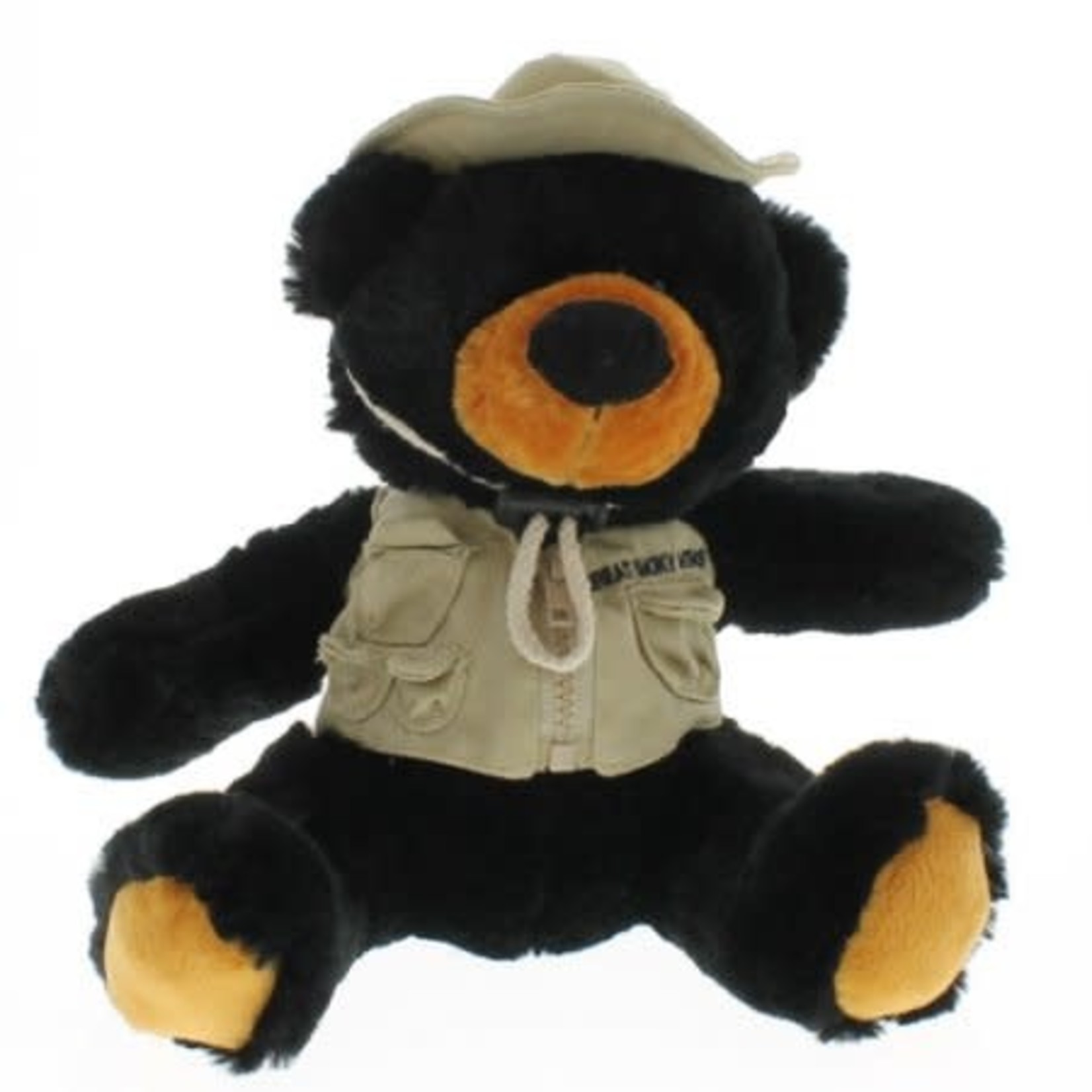 Fishing bear w/vest & hat