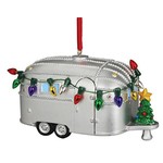 SILVER CAMPER W/LIGHTS