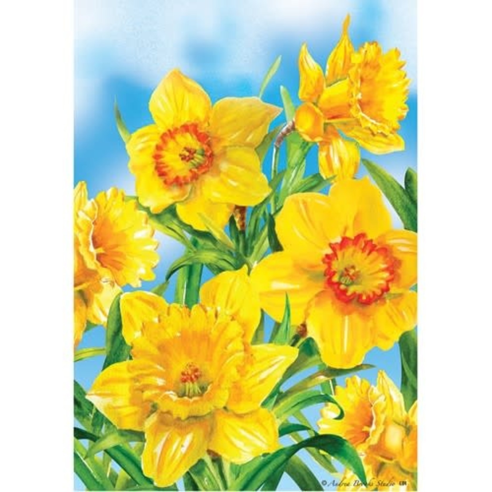 Daffodils grdn flag