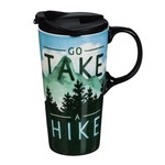 GO TAKE A HIKE TRAVEL CUP W/BOX