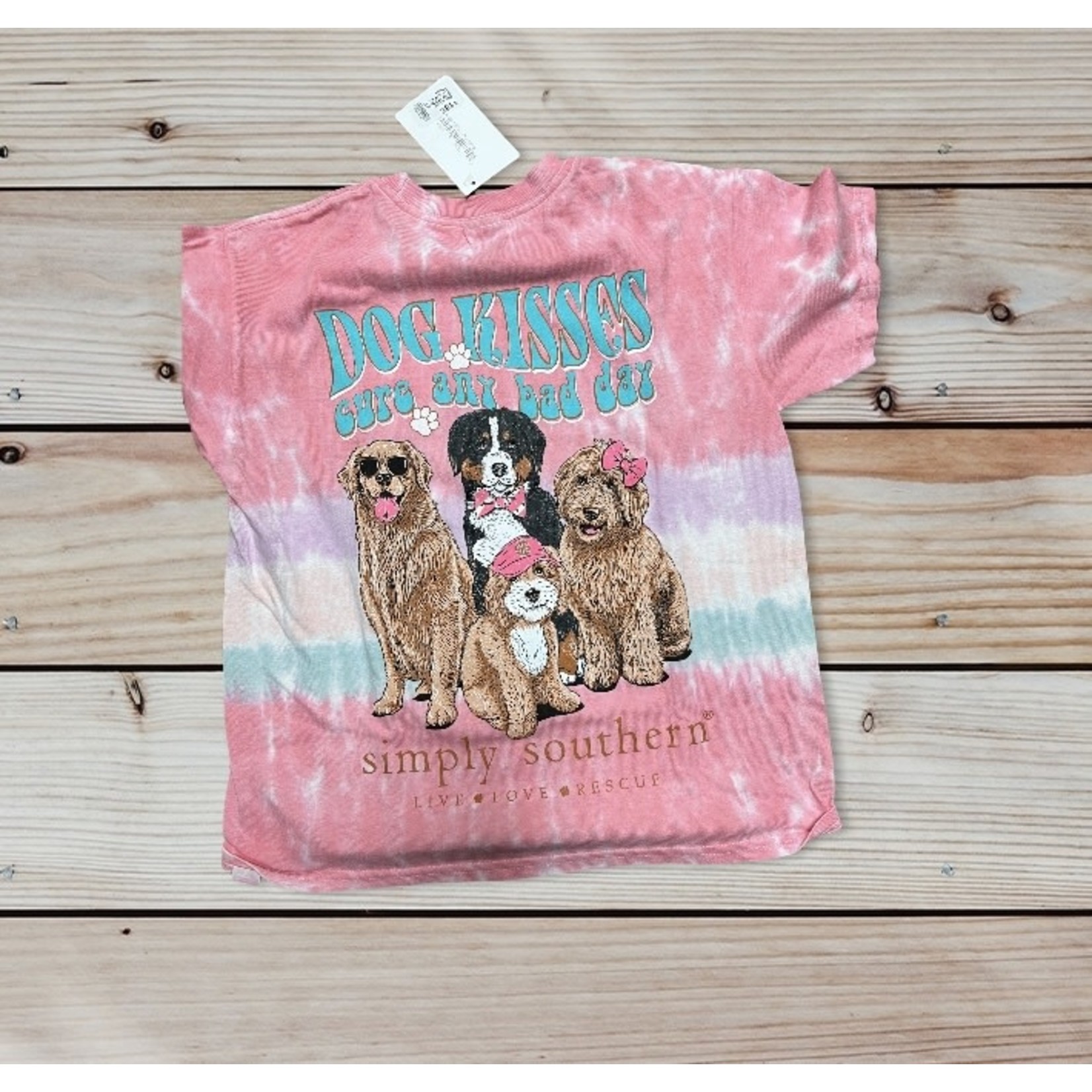 DOG KISSES CURE BAD DAYS TEE