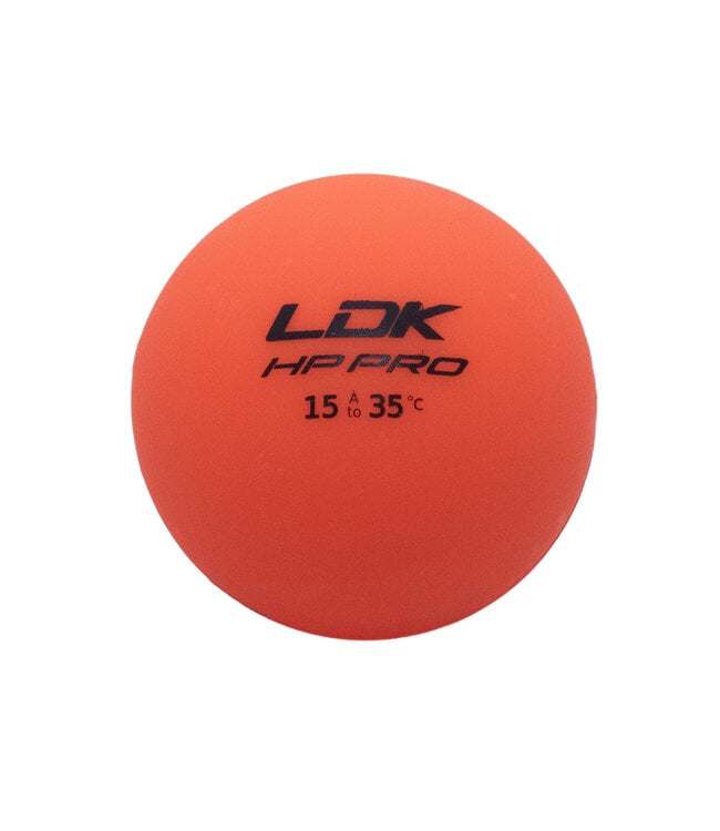 LDK HPPRO Orange Dek Hockey Ball