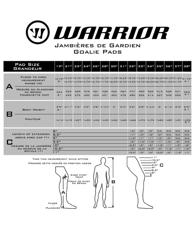 Ritual G6 E+ Senior Goalie Pads