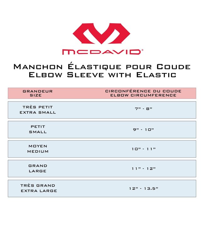 Level 1 Elbow Sleeve w/ Elastic