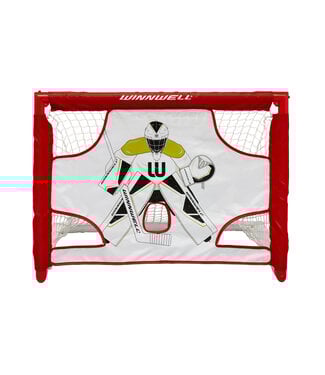 Winnwell Mini-Filet de Hockey Pliable en PVC