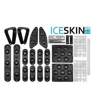 Passau Ensemble universel de Sliders ICESKIN pro (à bulles) 2.0
