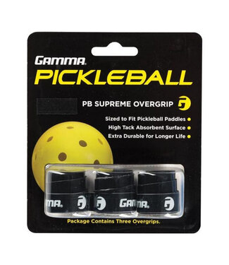 Gamma Balles de Pickleball Overgrip Suprême (3 pq)