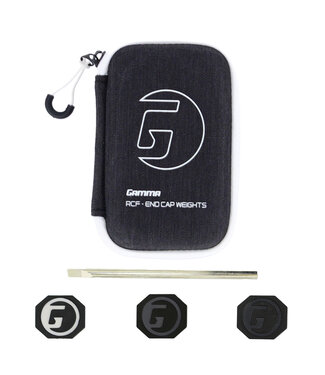 Gamma RCF Paddle End Cap Weights