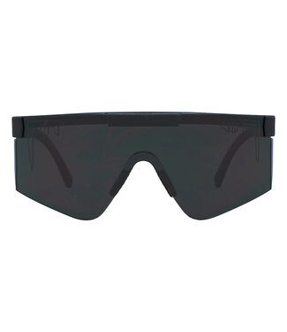 Pit Viper Lunettes de Soleil The Blacking Out Original Wide 2.0 BALL-ISTIC Smoke