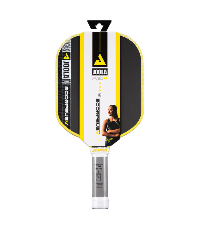 JOOLA Scorpeus Pro V Anna Bright 14mm Paddle