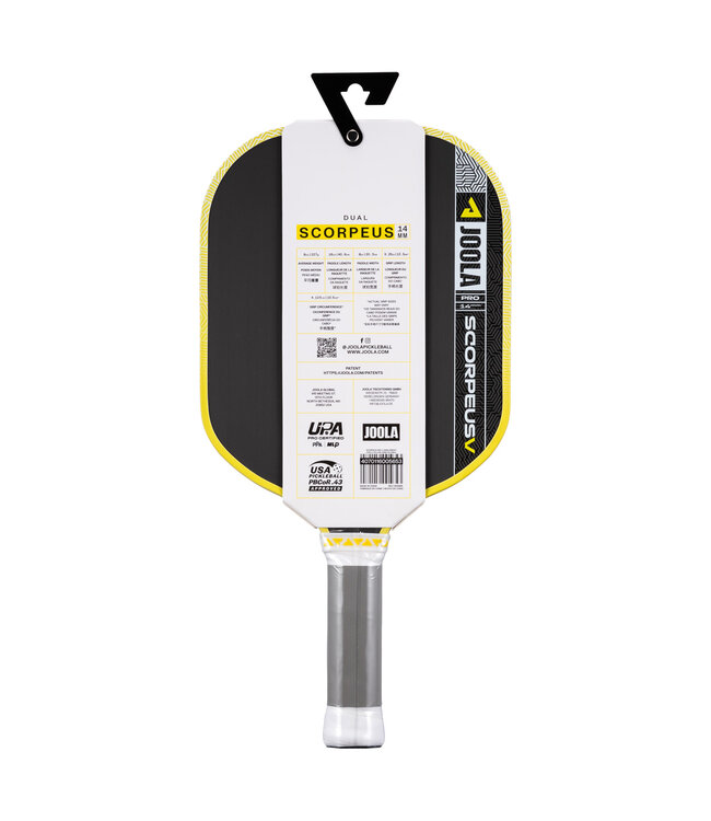JOOLA Scorpeus Pro V Anna Bright 14mm Paddle