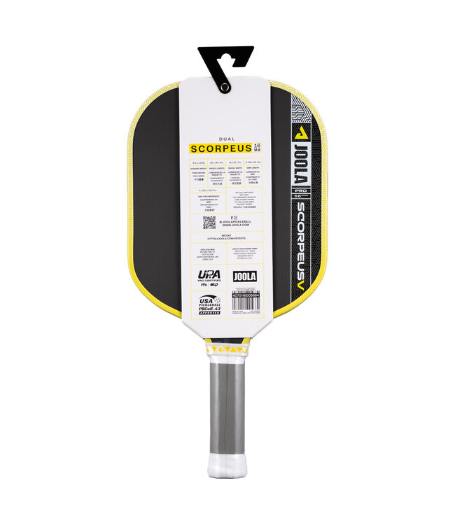 JOOLA Scorpeus Pro V Anna Bright 16mm Paddle