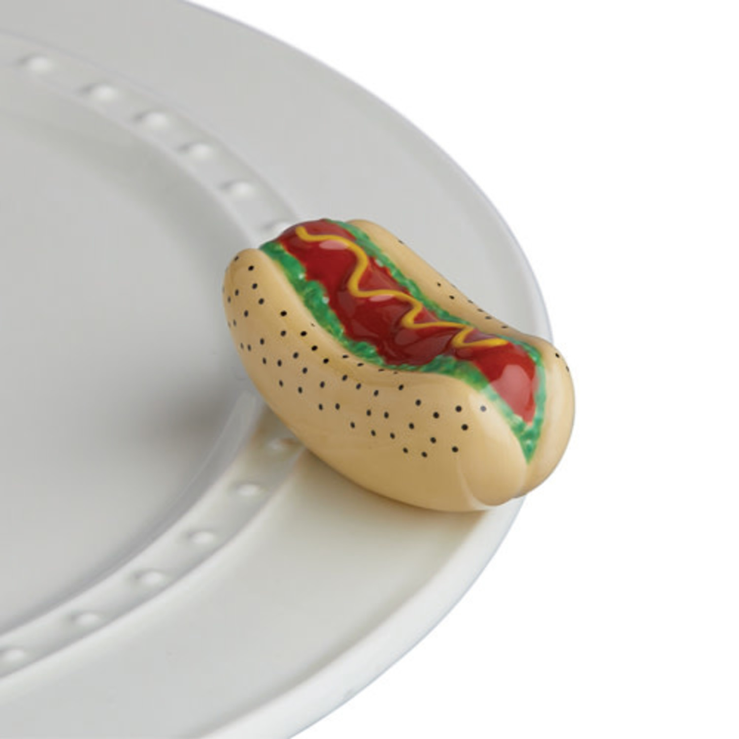 Chicago Hot Dog Keychain