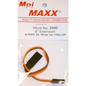 Maxx Products . MPI JR/HITEC 6" EXTENSION