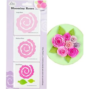 Quilled Creations . QUI Blooming Roses Quilling Dies