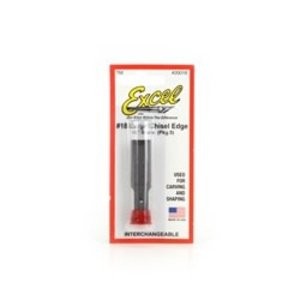 Excel Hobby Blade Corp. . EXL #18 1/2" Chisel Blade-5pcs