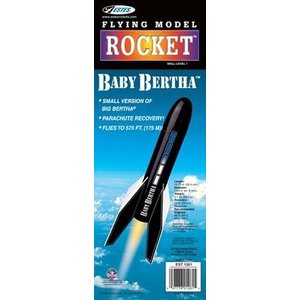 Estes Rockets . EST Baby Bertha Model Rocket Kit (LVL 1)