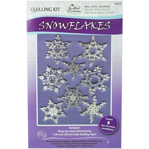 Quilled Creations . QUI Snowflakes Quilling Kit