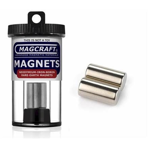 Magcraft Magnets . MFM 1/2""X1 Rare Earth Rod Magnet