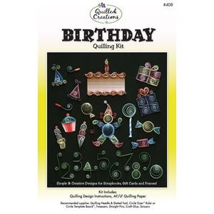 Quilled Creations . QUI Birthday Quilling Kit