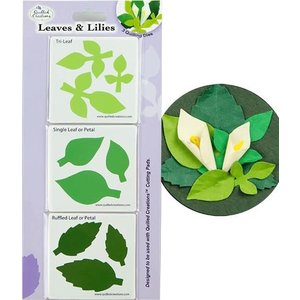 Quilled Creations . QUI Leaves & Lilly Quilling Dies