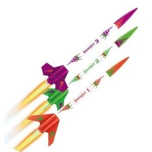 Estes Rockets . EST 3 Bandits Mini Kit (E2X)