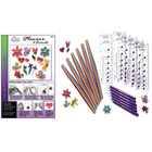 Quilled Creations . QUI Flowers & Friends Class Pack (6 kits)