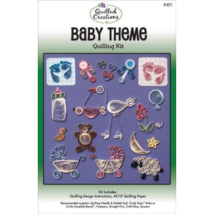Quilled Creations . QUI Baby Theme Quilling Kit