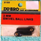 Du Bro Products . DUB SWIVEL BALL LINKS 2MM