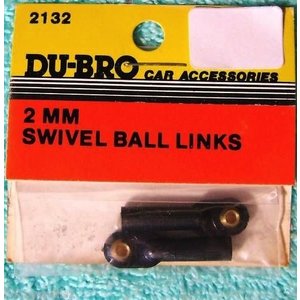 Du Bro Products . DUB SWIVEL BALL LINKS2MM