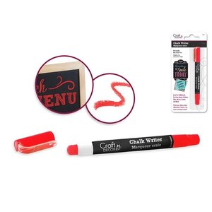 Craft Decor . CDC Chalk Writer (Chalk Pen) - Red
