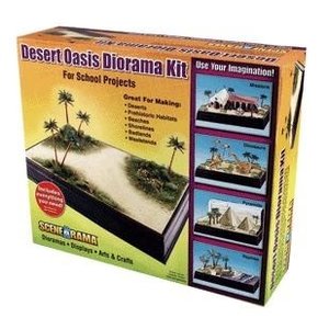 Woodland Scenics . WOO Desert Oasis Diorama Kit (Scene-A-Rama)
