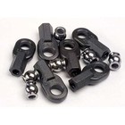 Traxxas . TRA Rod ends, long (6)/ hollow ball connectors (6)