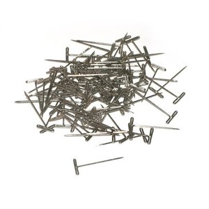 Du Bro Products . DUB T-Pins nickel plated 1in (100)