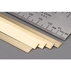 K&S Engineering . KSE Brass Strips 36 X .032 X 1/4"