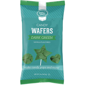 Make N Mold . MNM Dark Green - Candy Wafers 12 oz