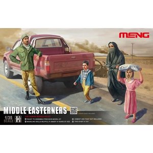 Meng . MEG 1/35 Middle Eastrn Civilians Figures
