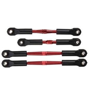 Traxxas . TRA Alum Turnbuckle Set Red