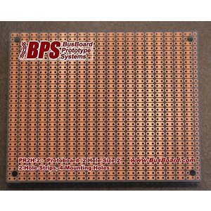 BPS . BPS PROTOBOARD 2 HOLE STRIP 100X80MM 1 SIDED