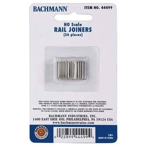 Bachmann Industries . BAC Ez Track Rail Joiners