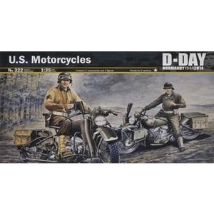 Italeri . ITA 1/35 US Motorcycle WWII