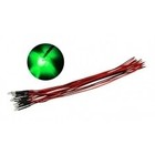 Common Sense R/C . CSR PRE WIRED 3MM GREEN LED 10PK