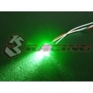 3 Racing . 3RC 3mm Normal Led Light Set – Green