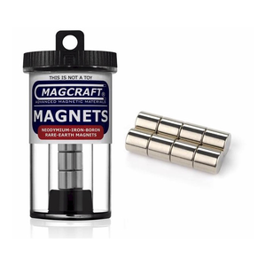 Magcraft Magnets . MFM 0.375” X 0.375” Rod Rare Earth Magnet